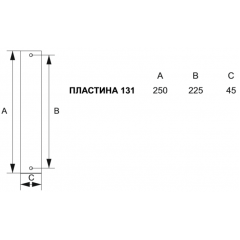 Дверная ручка 225/131 Cab Cagliari Матовая бронза