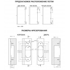 INVISIO Скрытая петля F80.02 ПОЛИРОВАННАЯ ЛАТУНЬ